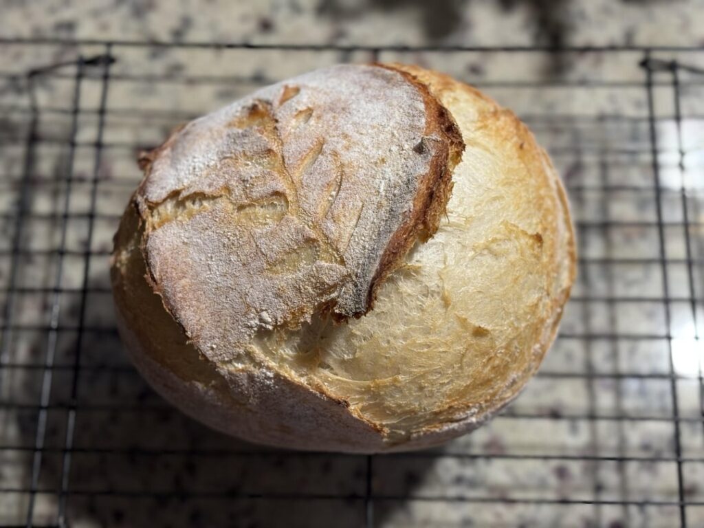 My first loaf 🥹