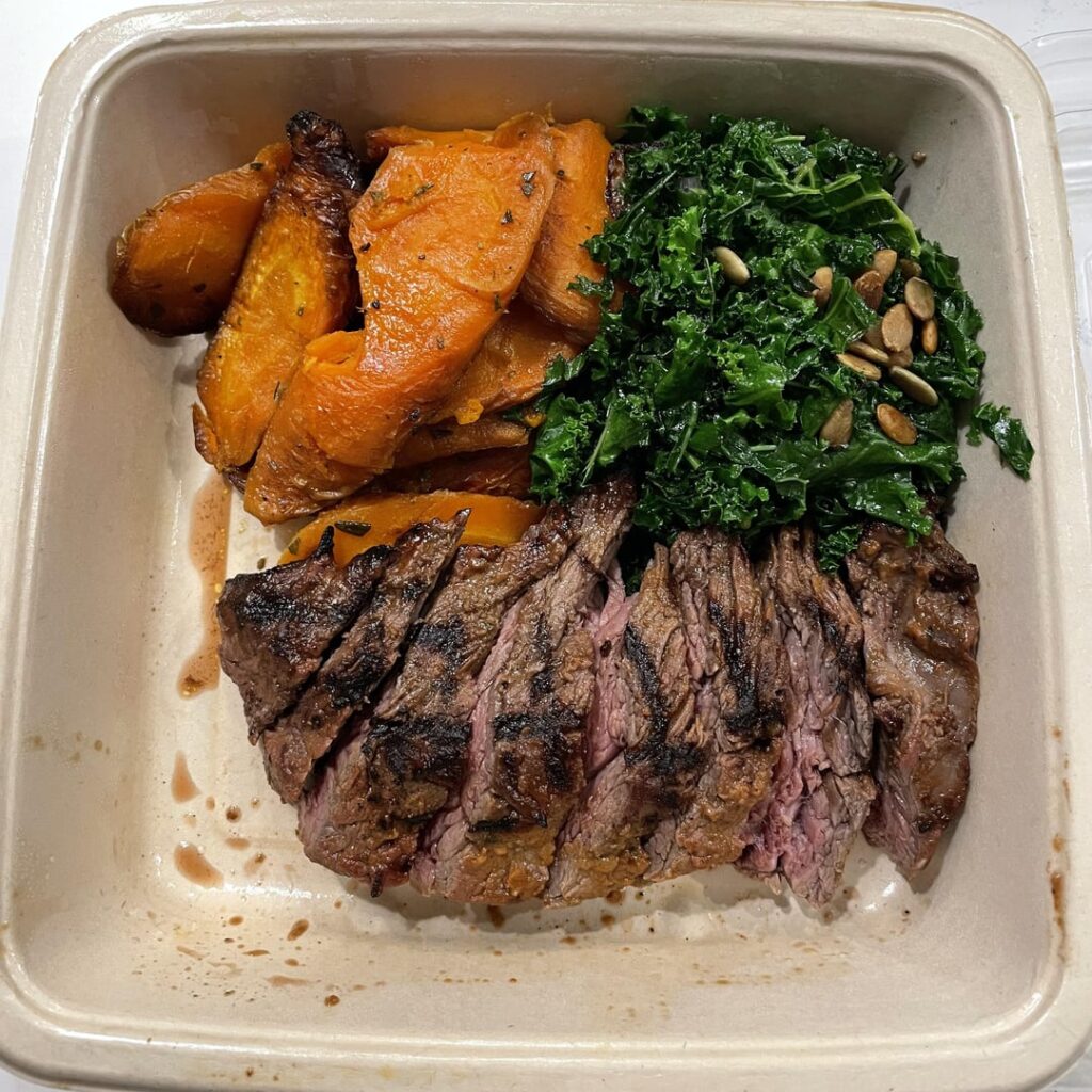 Calorie estimate for this meal? (And an estimate on the lowest cal option from the menu for next time?)