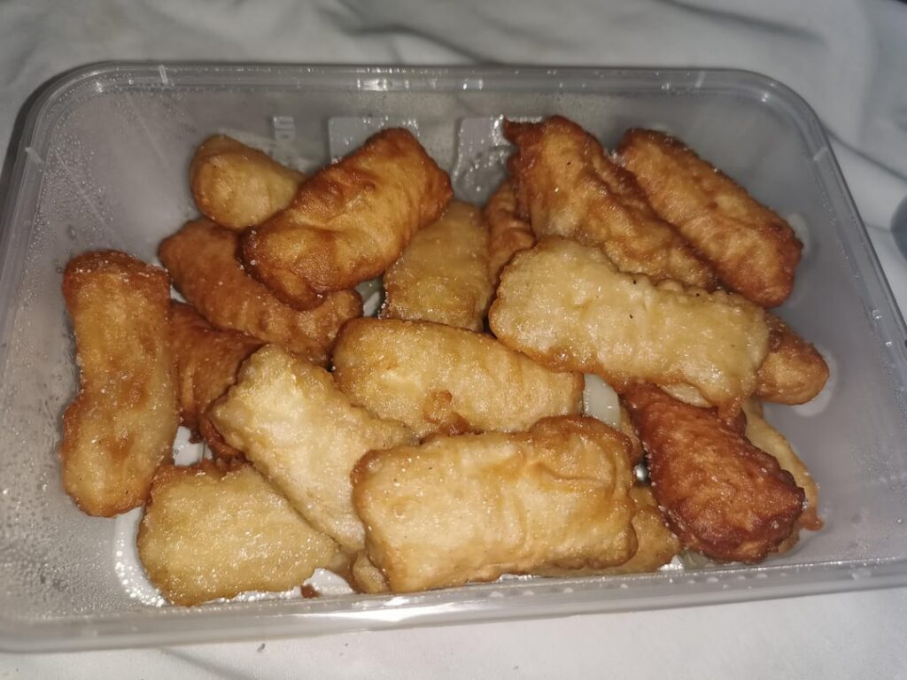 Salt and Pepper tofu from a Vietnamese takeaway place