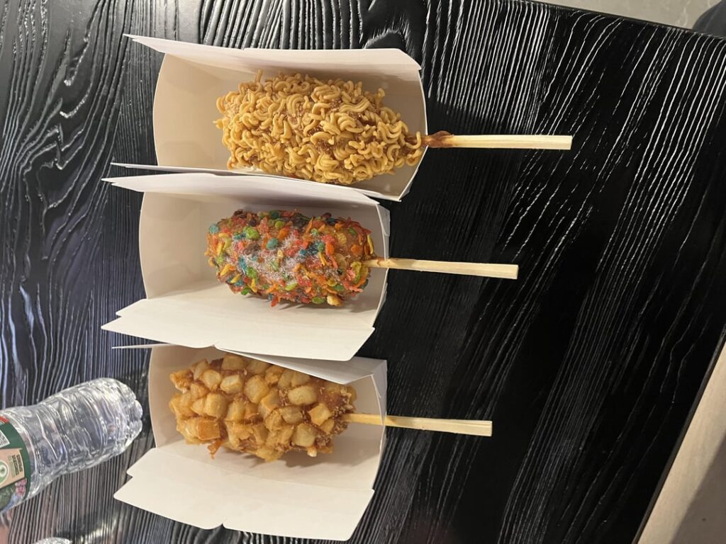 Food I got at Gold Miss a few days ago