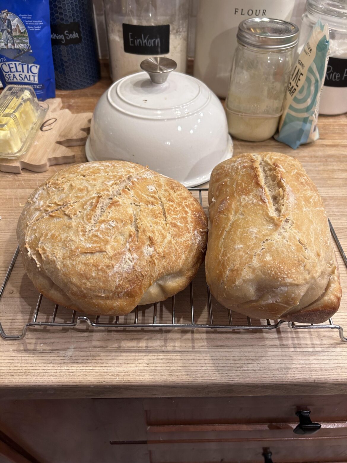 First attempt at a “sandwich” loaf