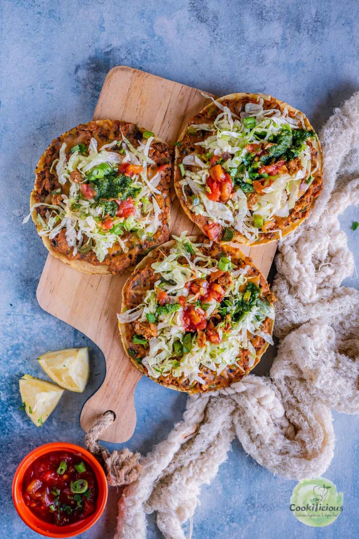 Vegan Corn Tostadas