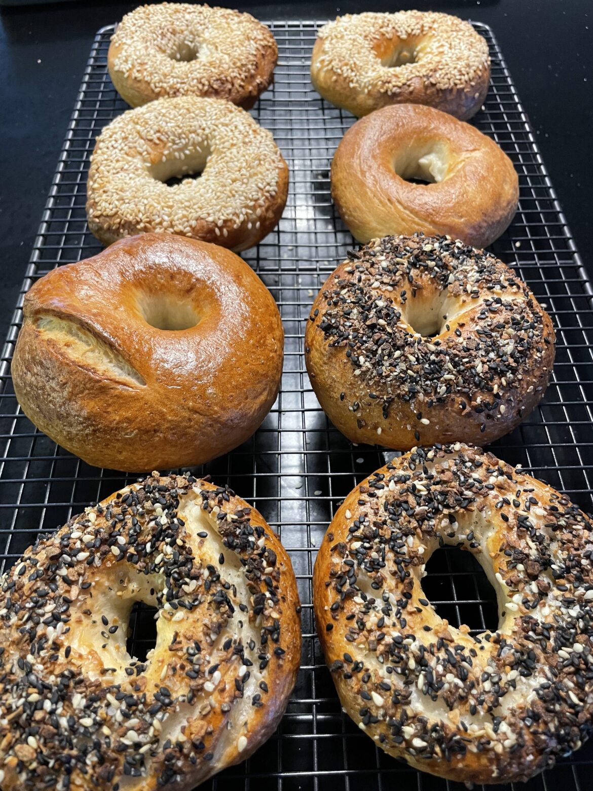 First time making bagels