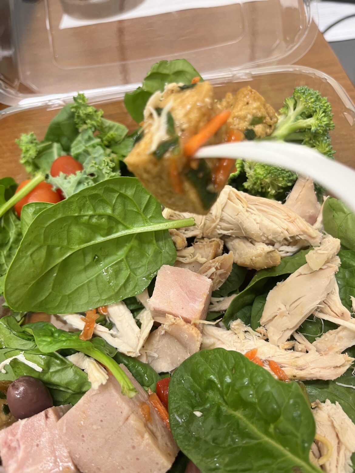 Central market salad bar tofu is my gateway to tofu. How to make and not taste bad?