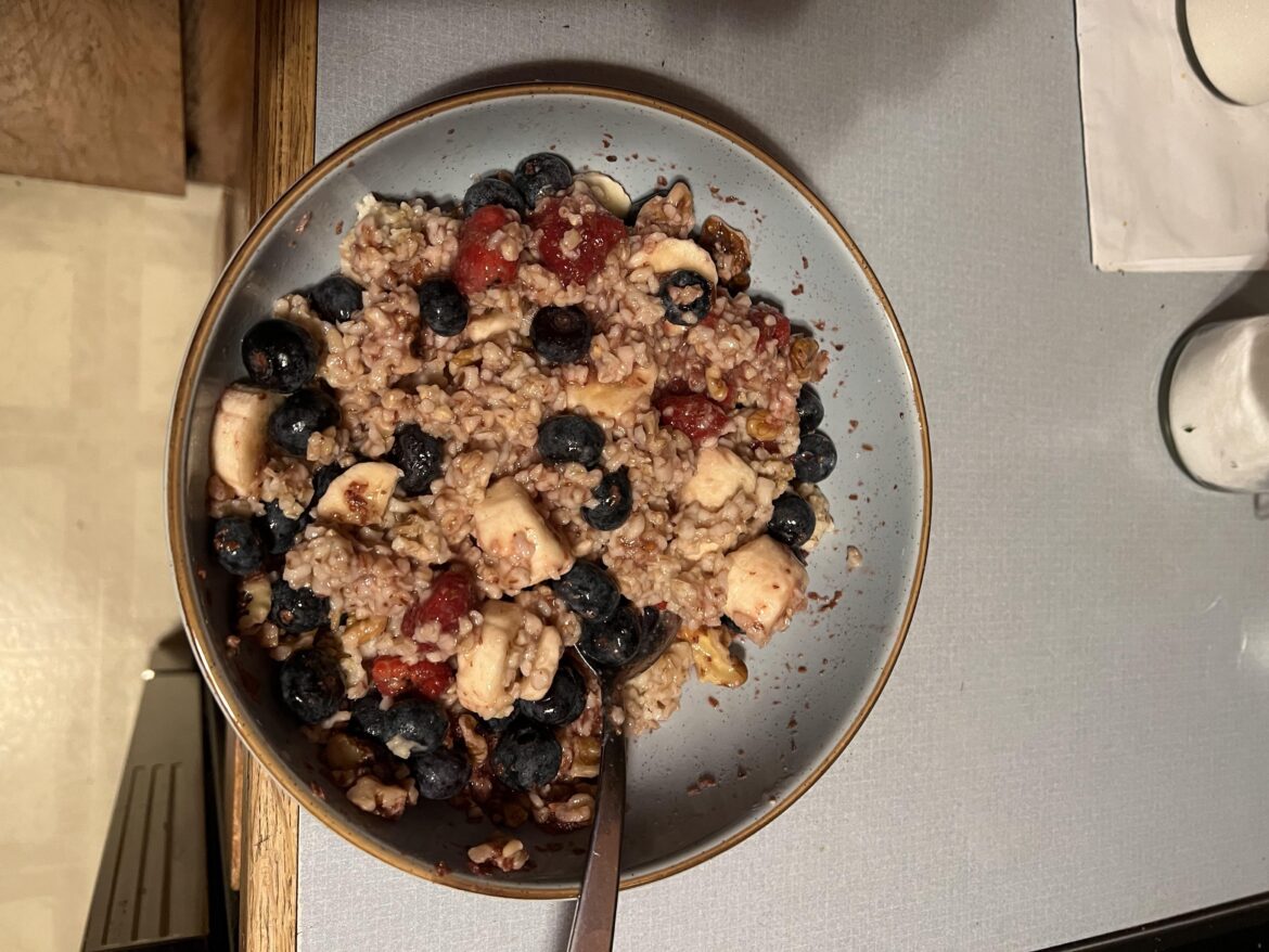 Eating much better now