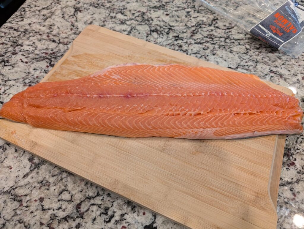1st time smoking salmon