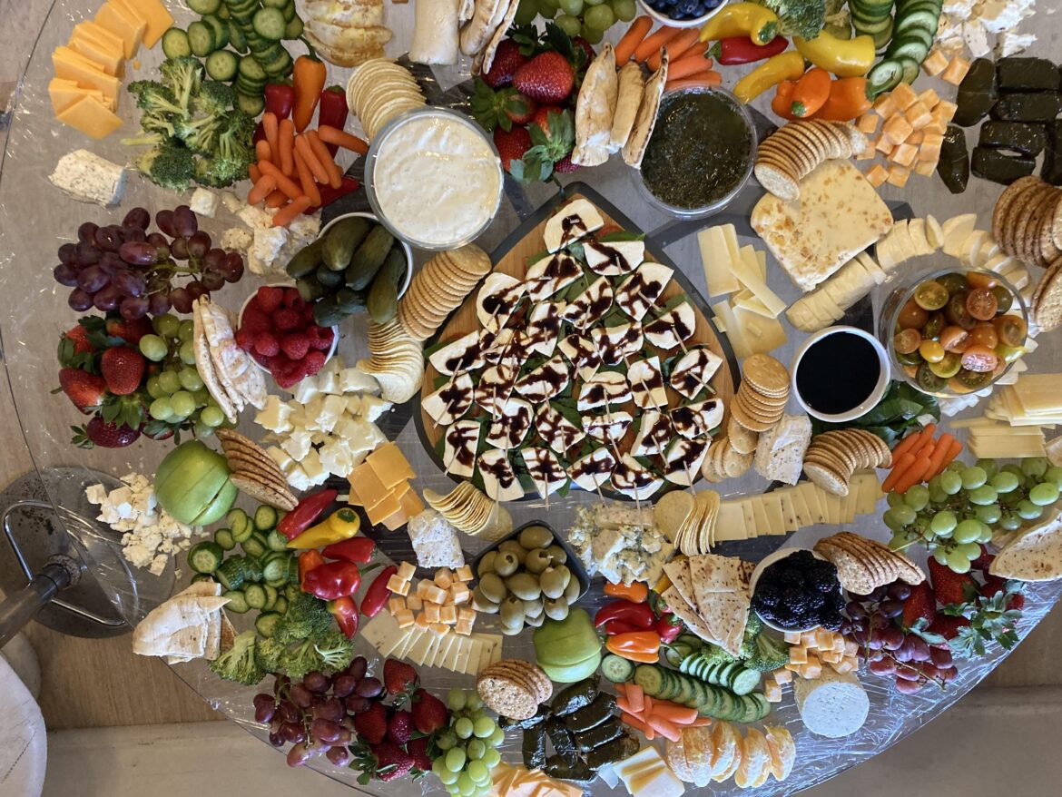 Charcuterie Table made by my lovely mama