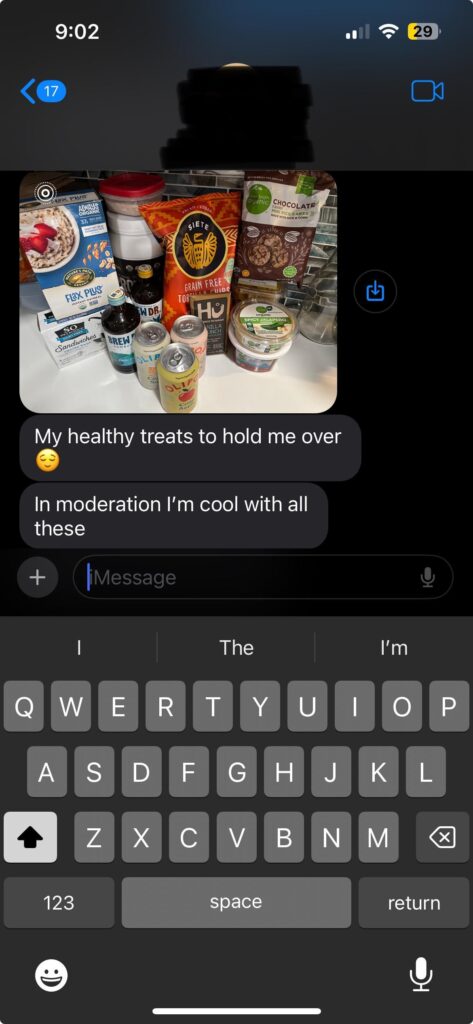 I love having a partner that follows the same diet as me 💗