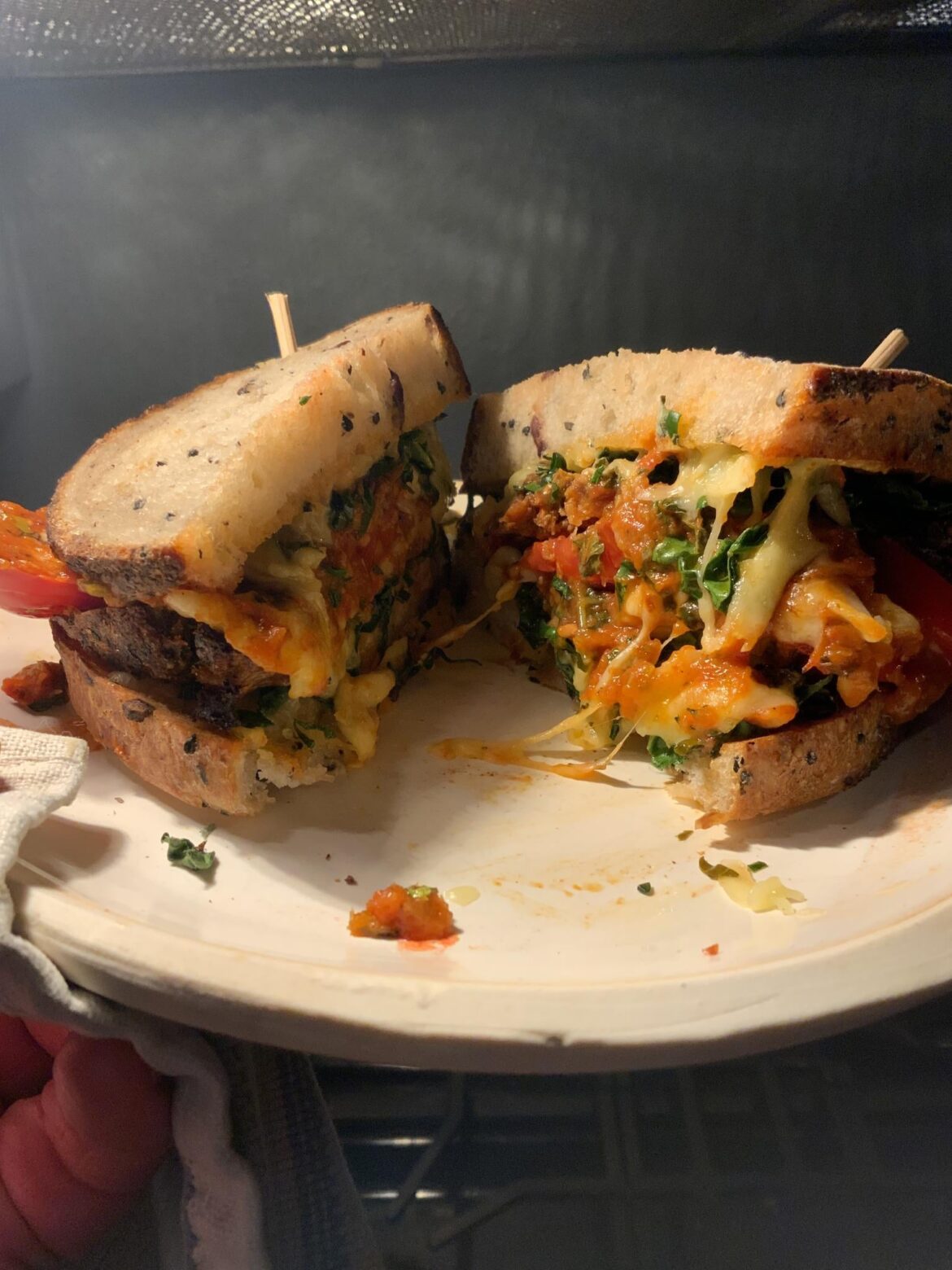 layers of love, sealed with a crunch