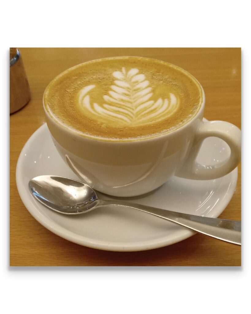 My coffee this morning from Art of Coffee in Dublin