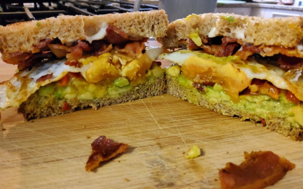 Is this breakfast or lunch sandwich?