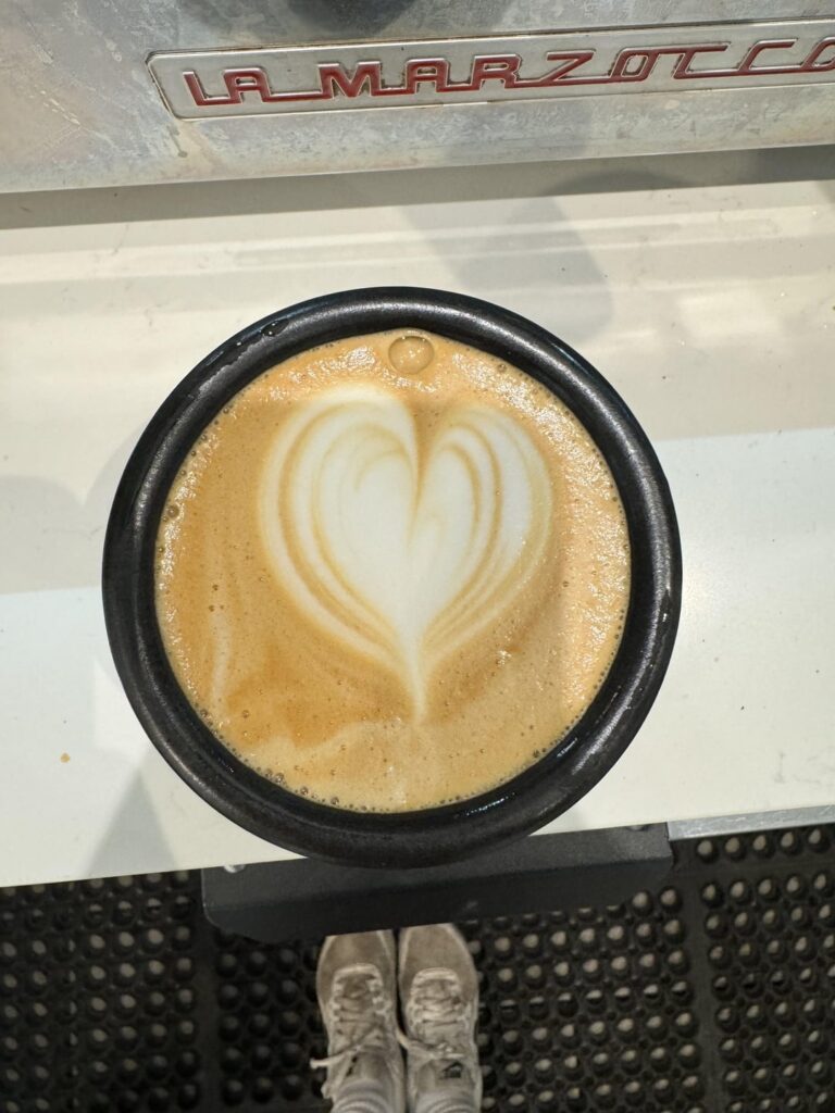 Latte Art Progress :)