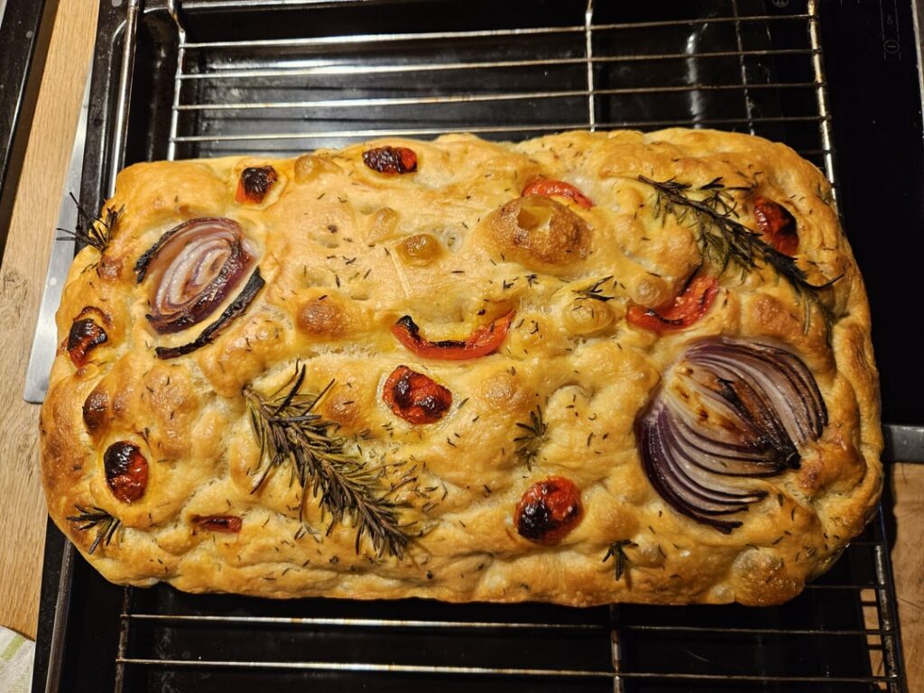 Rate my focaccia