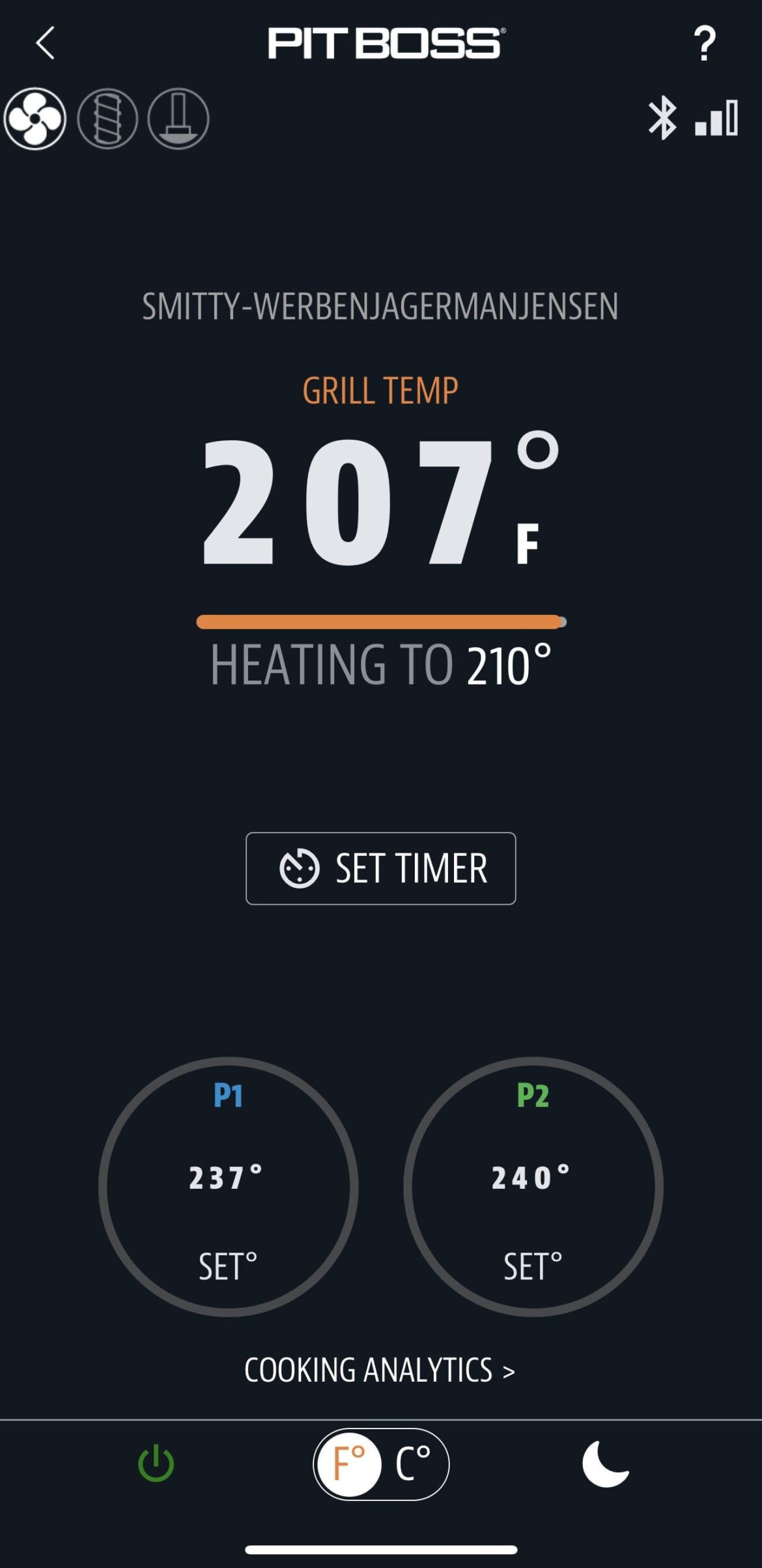 Grill Temp vs Probe Temp?