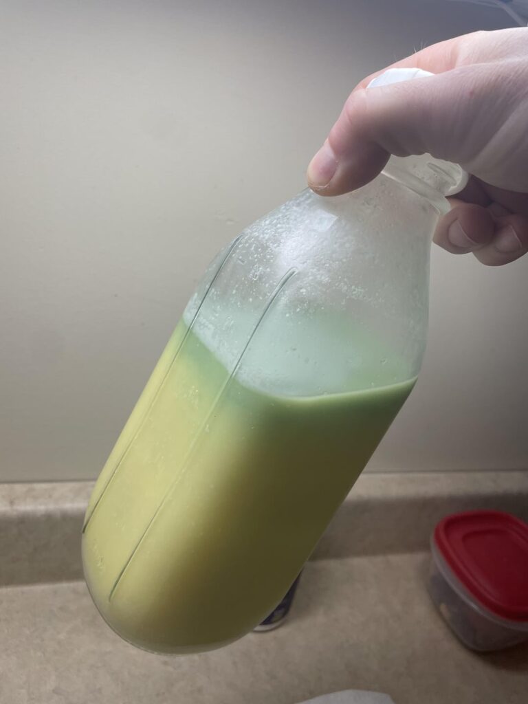 My nut milk looks strange please help