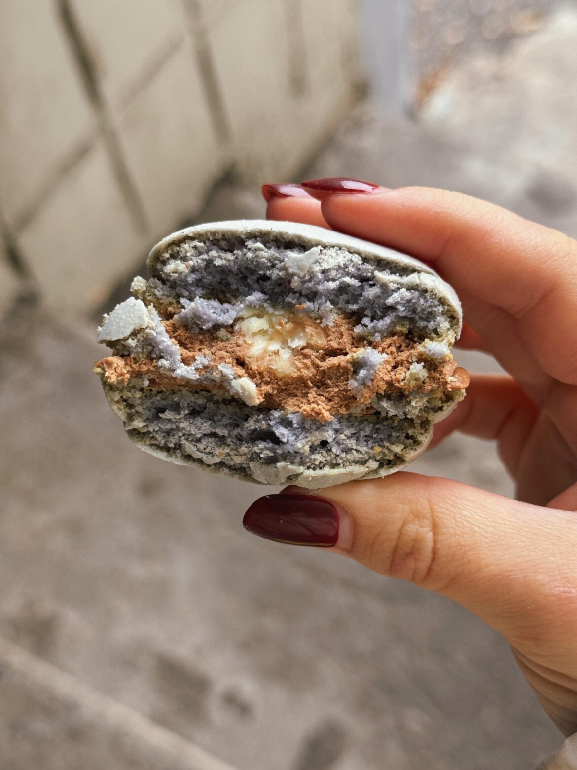 my macarons inside 😍