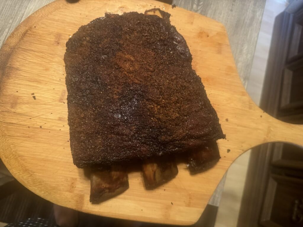 Beef Ribs on the Traeger