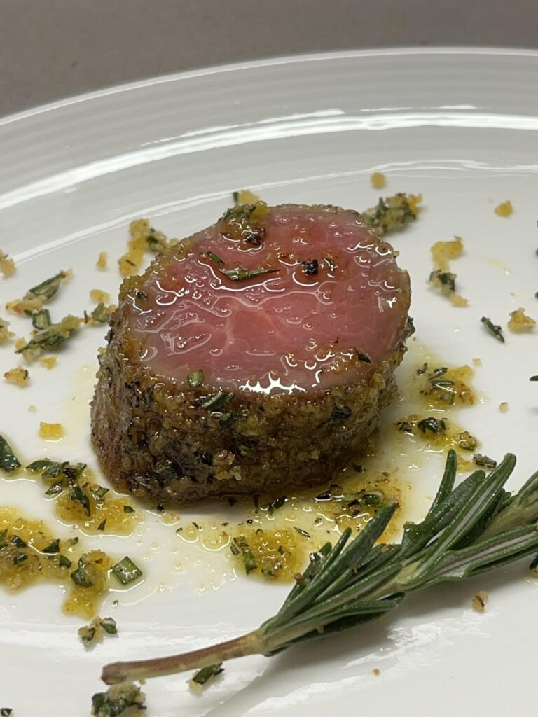 lamb rib loin 131.5f/90min