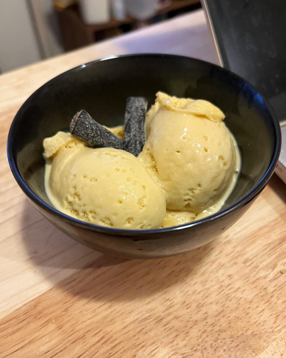 Salmiakki (Salted Black Licorice) Ice Cream
