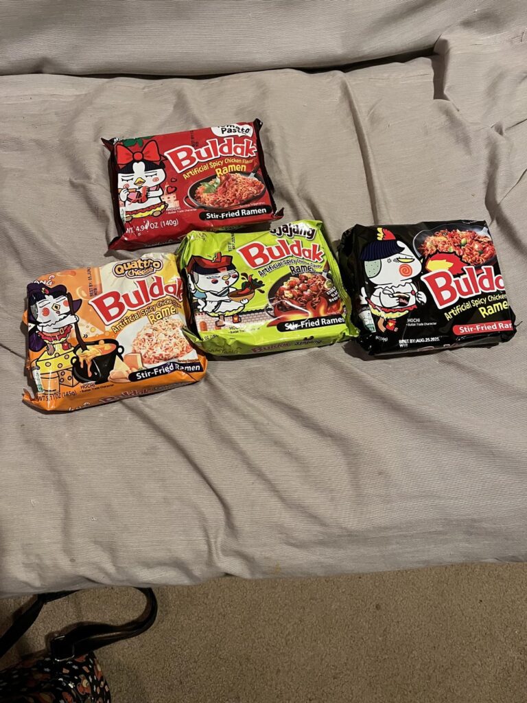 I got 5 packs of these noodles the other day