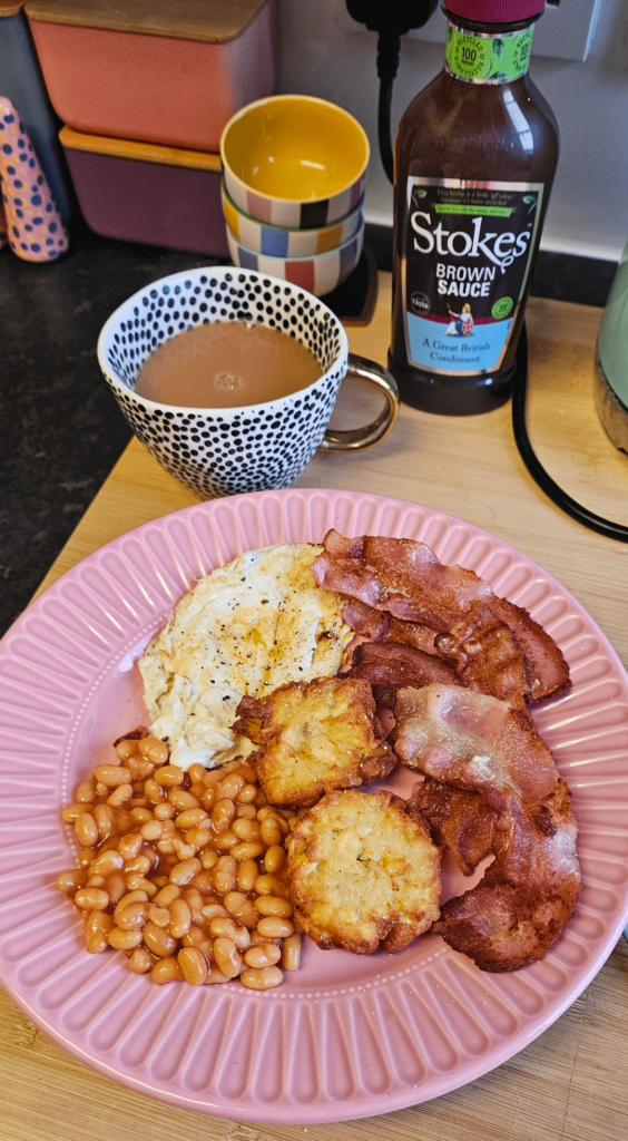 Quick mini breakfast 😂