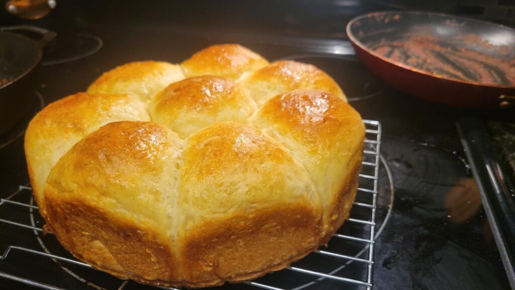 Shokupan let's goooo (ignore the beans)