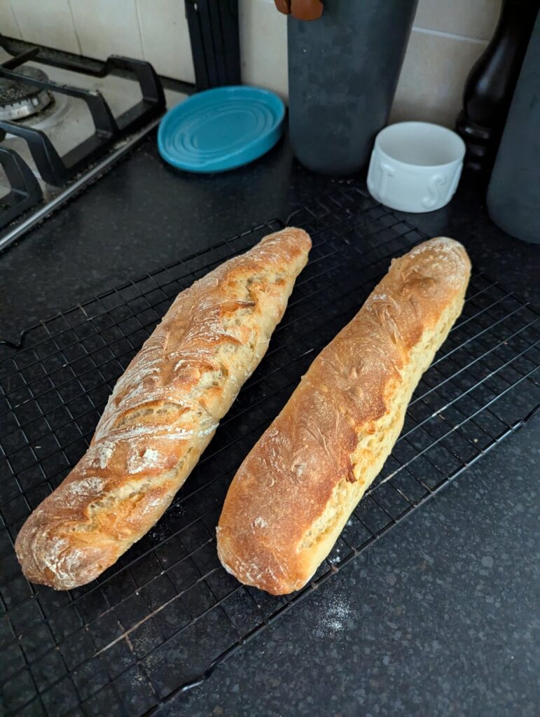 Breakfast sandwiches for a hungover wife and I