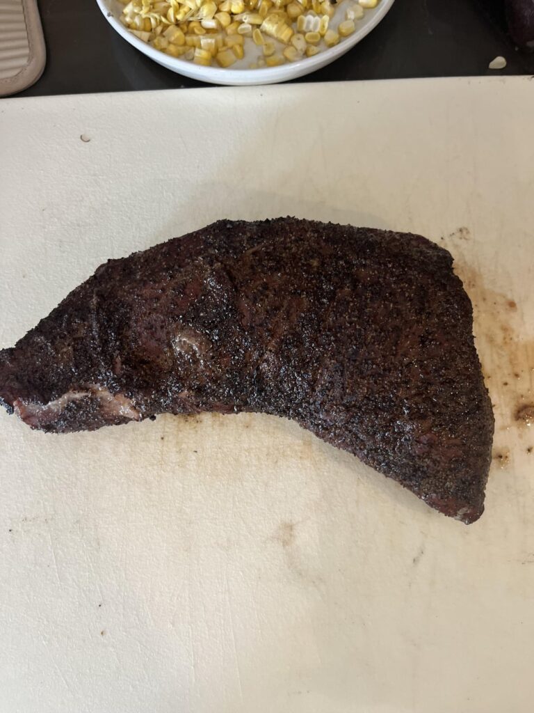 Tri-tip Boat Snack