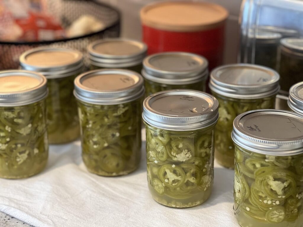 Most used item: pickled jalepeños