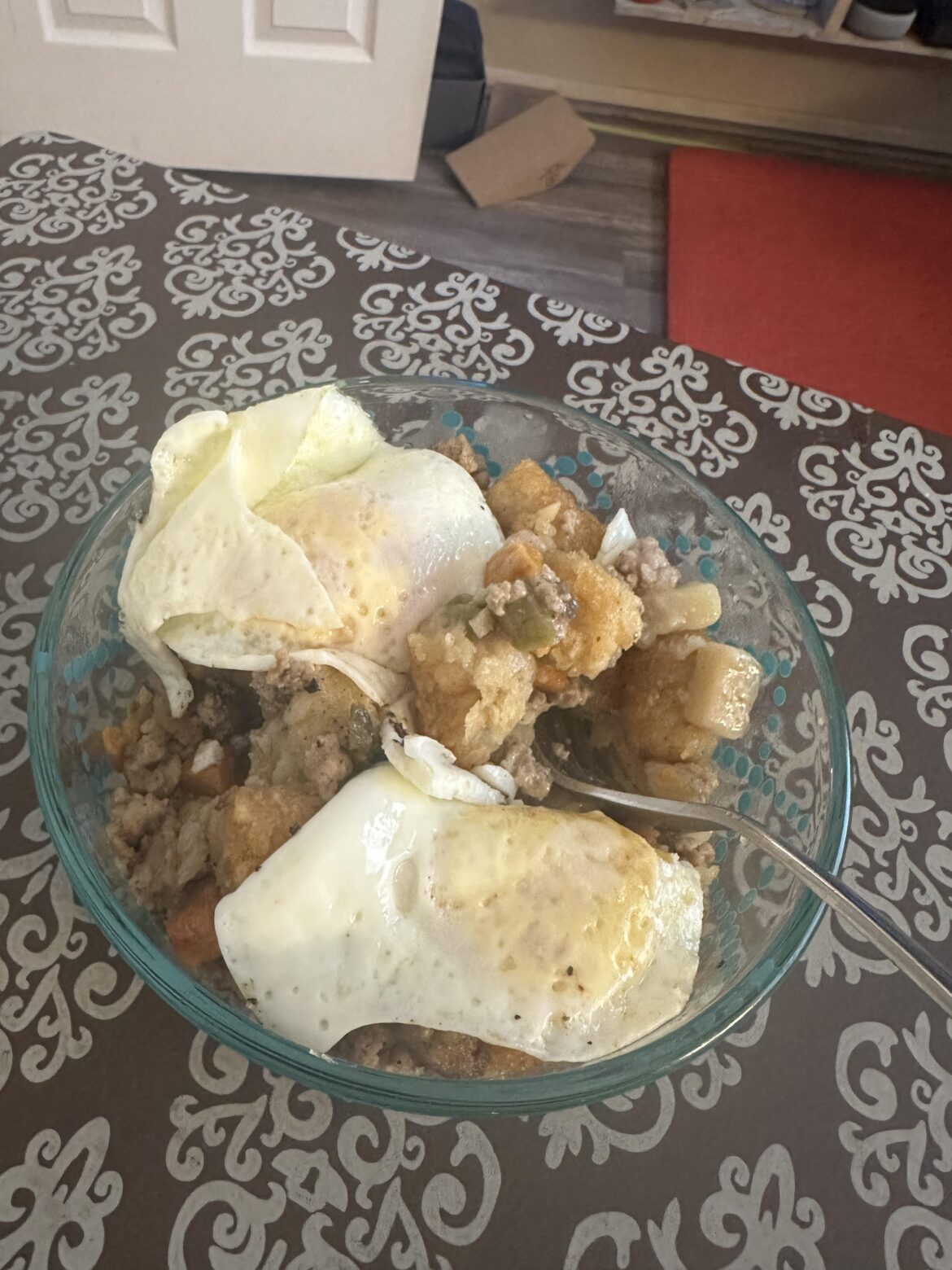 Tater tot hot dish breakfast