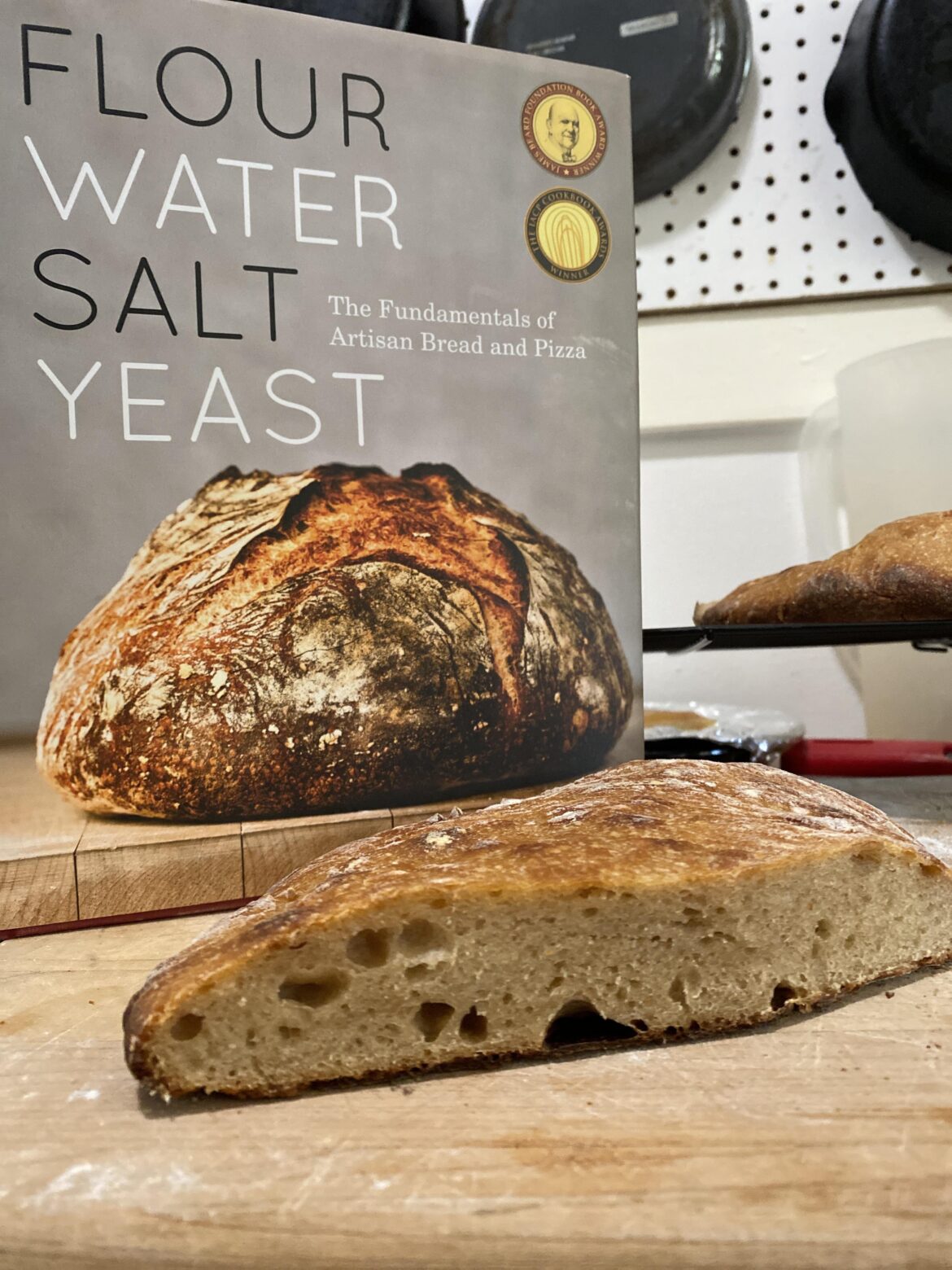 I spent seven days making a starter, bought FWSY, and spent the weekend making my first real bread. I need to speak with the manager.