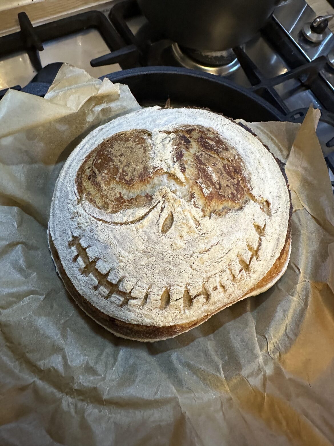 Drunk Sourdough Jack Skellington