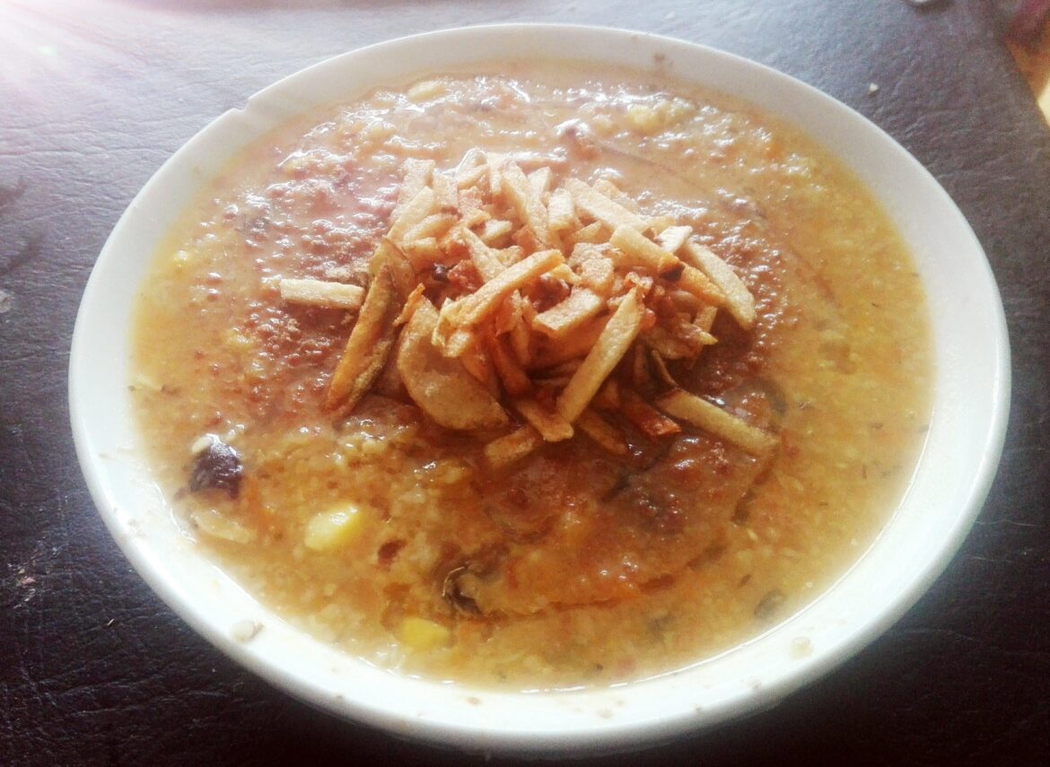 Attempt at traditional Bolivian soup, did you try it?