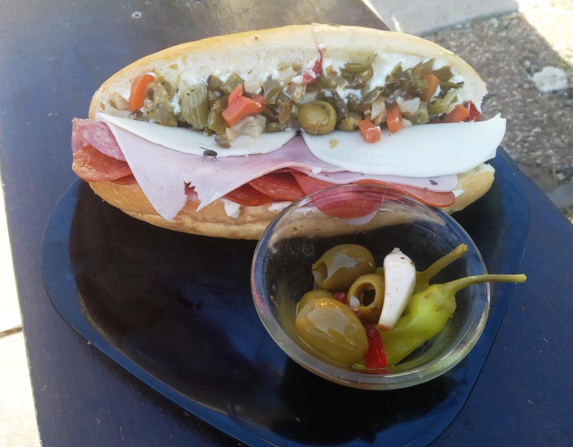 Photobombed: The world needs more Italian Subs (and pizza) with giardiniera!