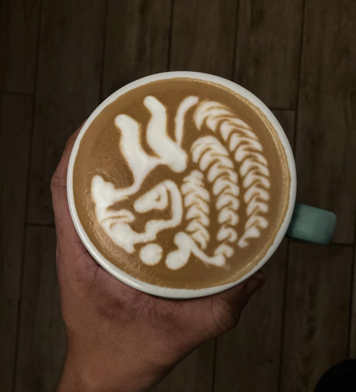 What is mean “ more texture “ when a customer order a milk coffee ?