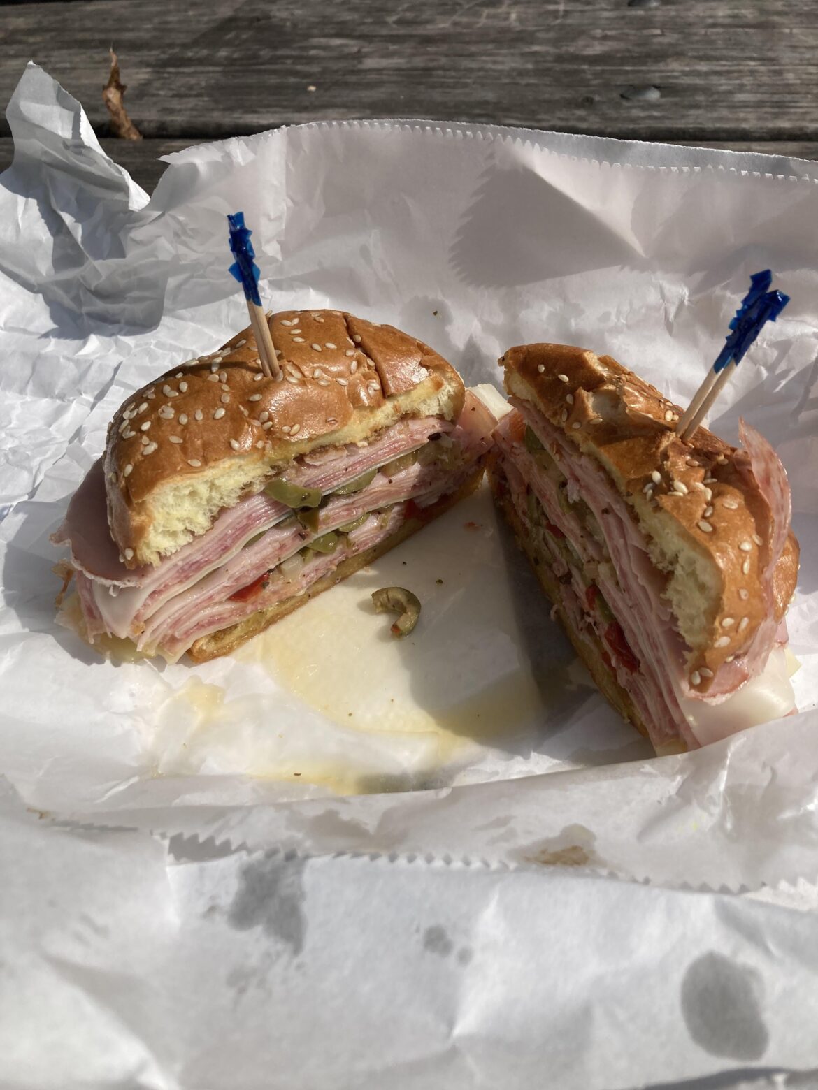 (I Ate) Muffaletta from local shop