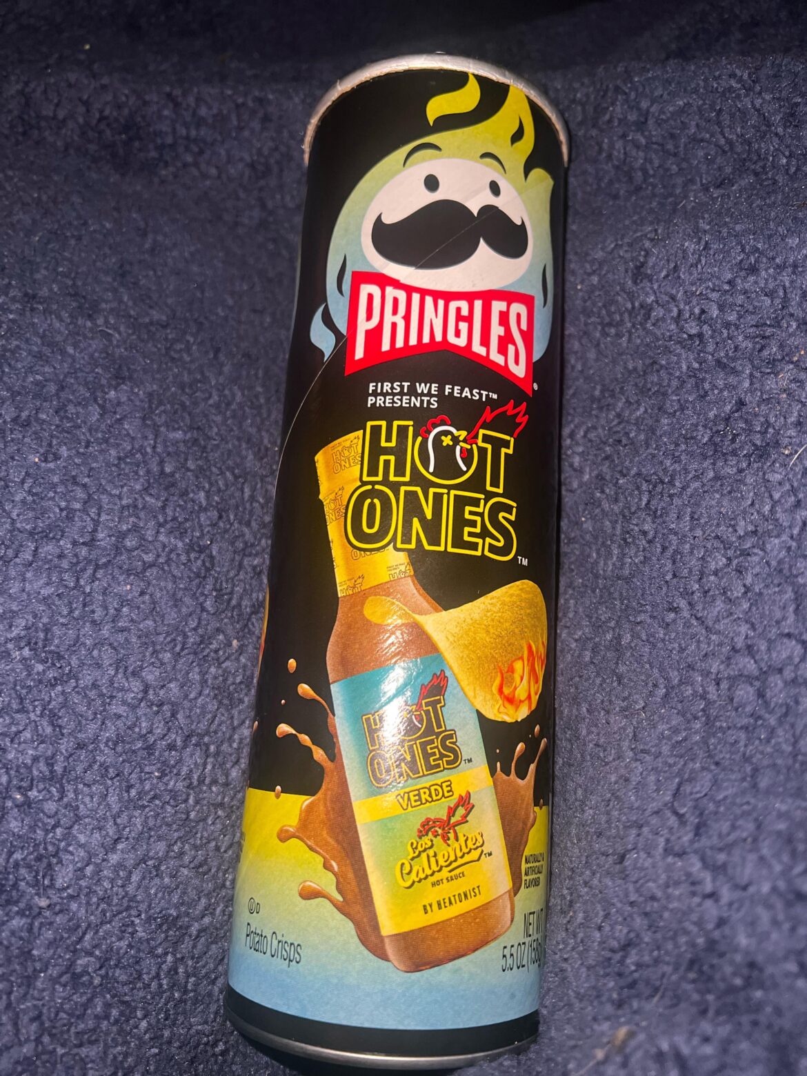 Pringles hot ones!