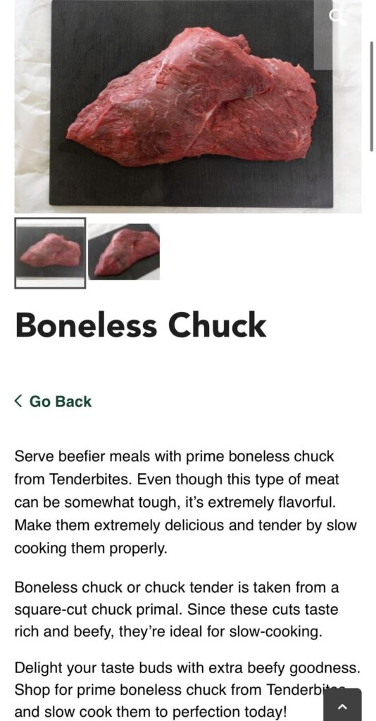 Is this the correct meat for a Sir Charles Roast. And is the cut shown in photo 2 the correct cut? I’m from a not so-English speaking country.