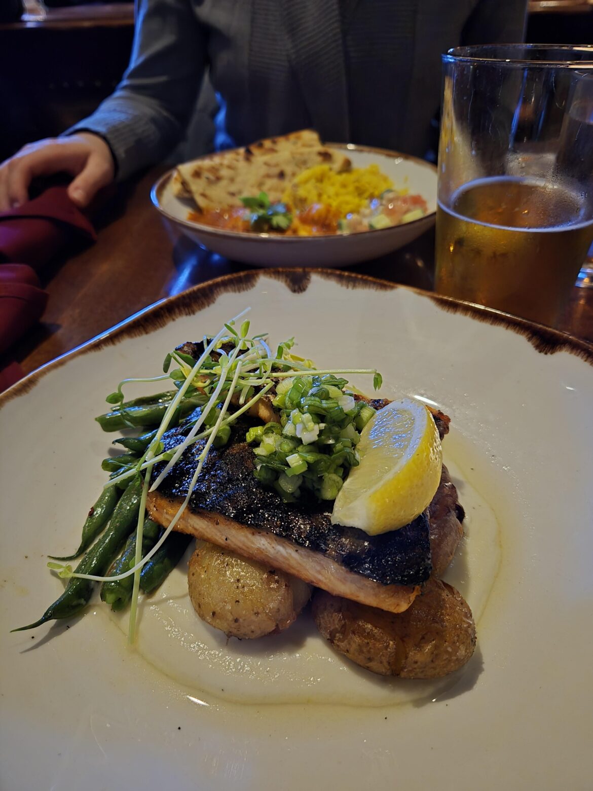 Grilled Rainbow Trout from Abbot Pub at Yonge & Lawrence Grilled Rainbow Trout from Abbot Pub at Yonge & Lawrence