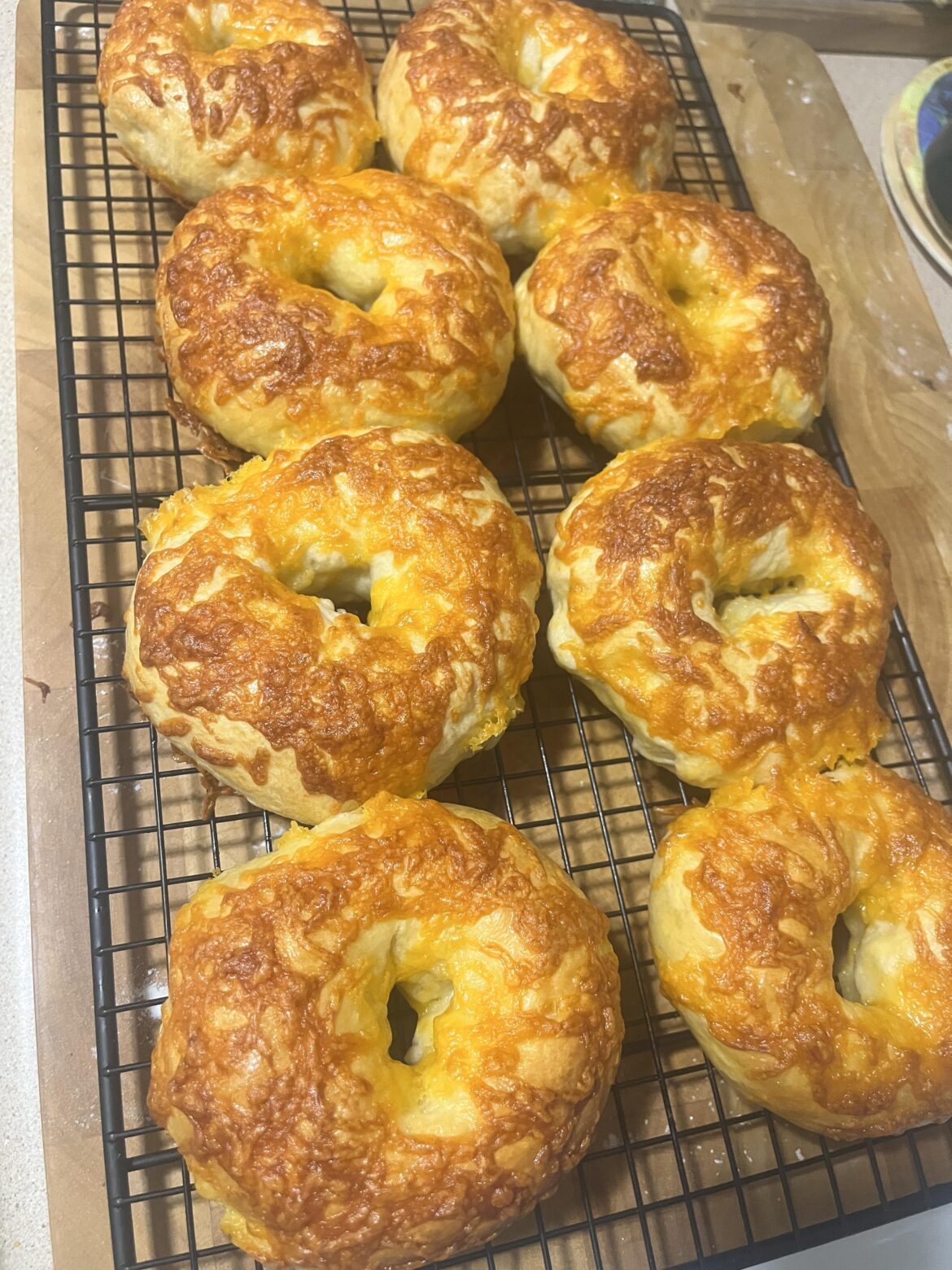 Cheese bagel problem …