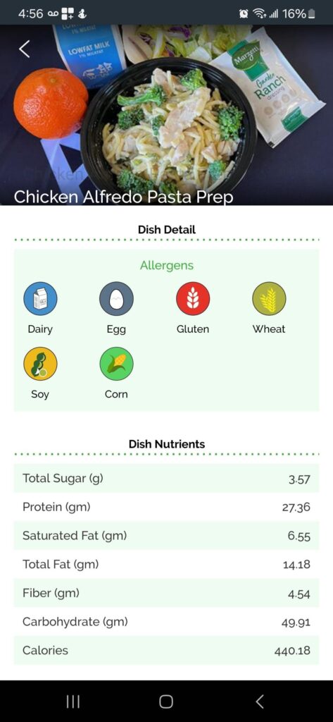 Okay guys, how INACURACTE is my schools's chicken alfredo pasta calories? 💖