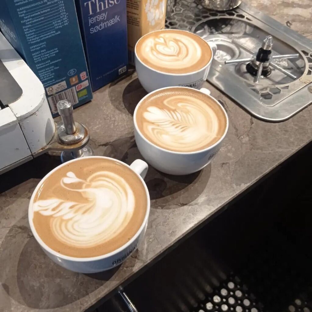 Some practice pours