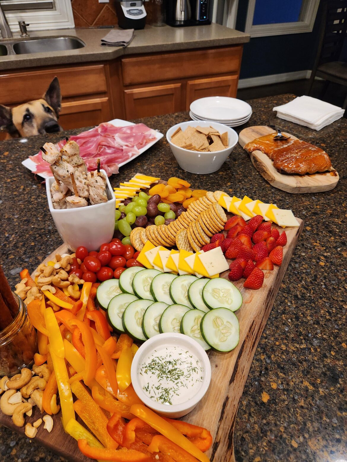 Created a board for a debate watch party. It had one big fan....