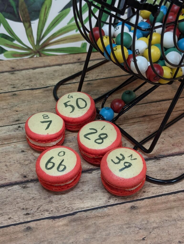 Bingo macarons!