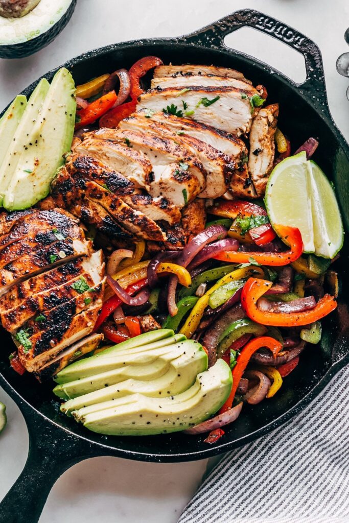 Tex-mex Chicken Fajitas - A detailed recipe by Little Spice Jar
