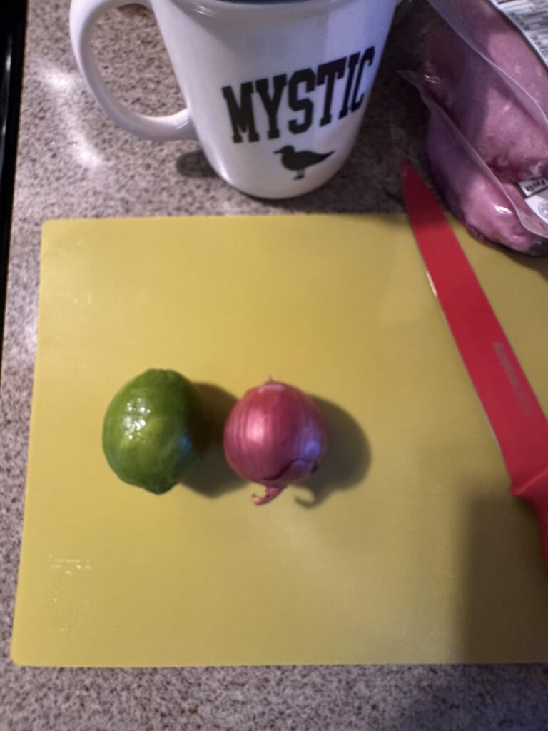 Finally a victim of small onion