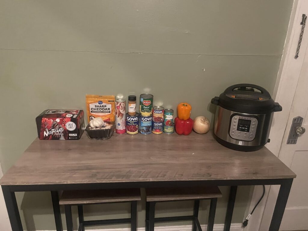 First time Texas style Vegan Chili