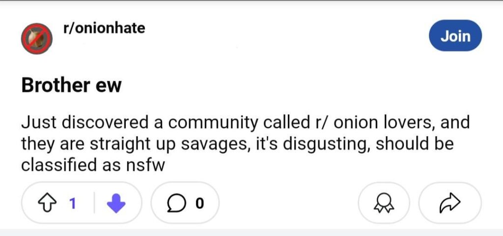 They are obsessed with onions just as much as us hahaha