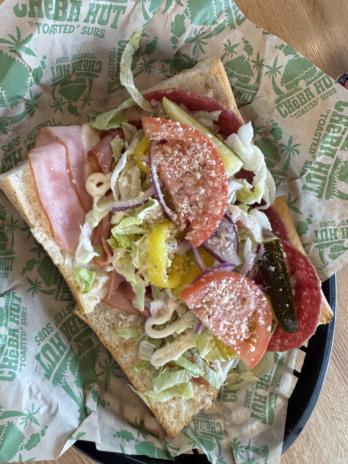 Cheba Hut makes a pretty mean sandwich