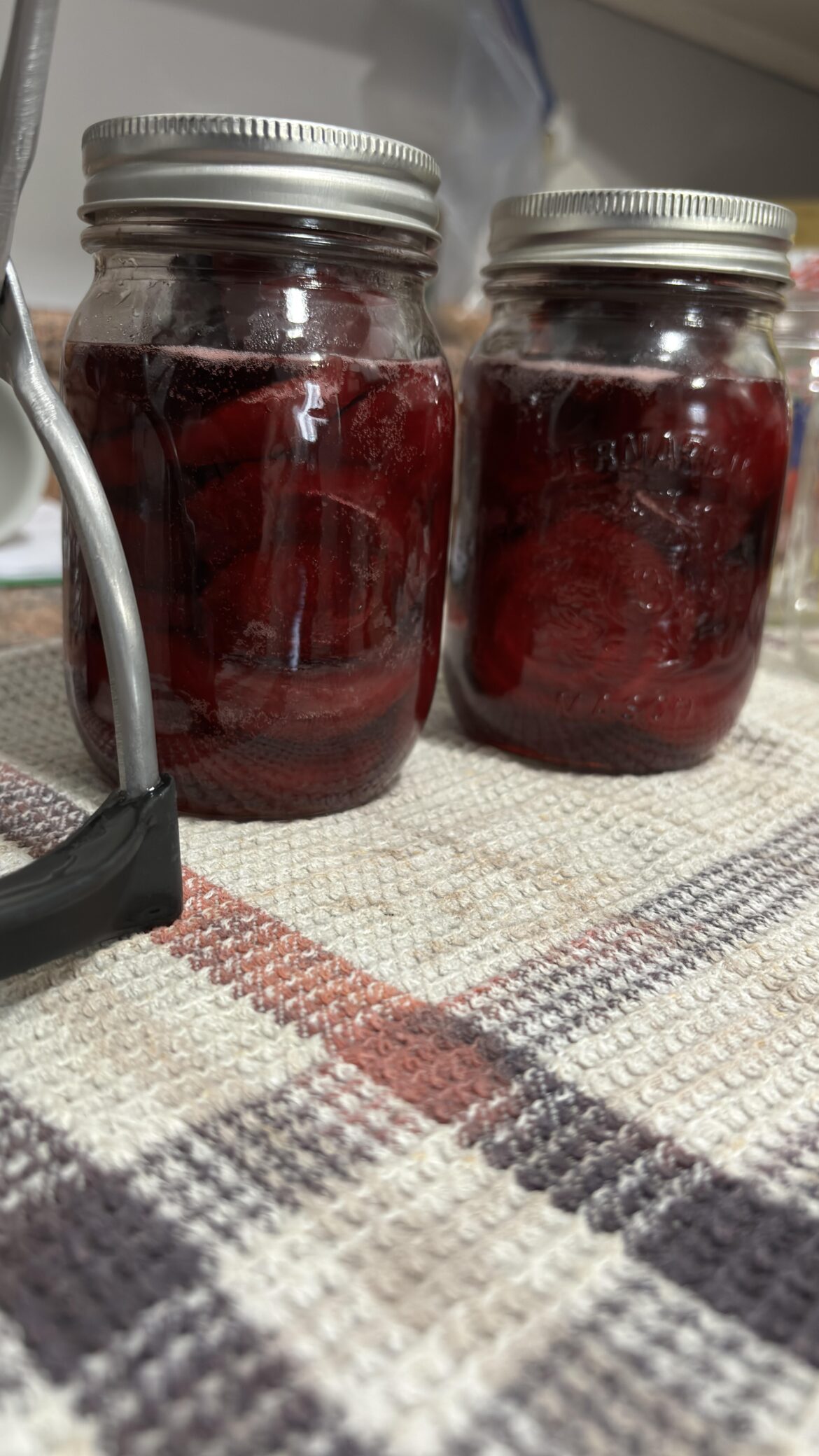Canning beets today
